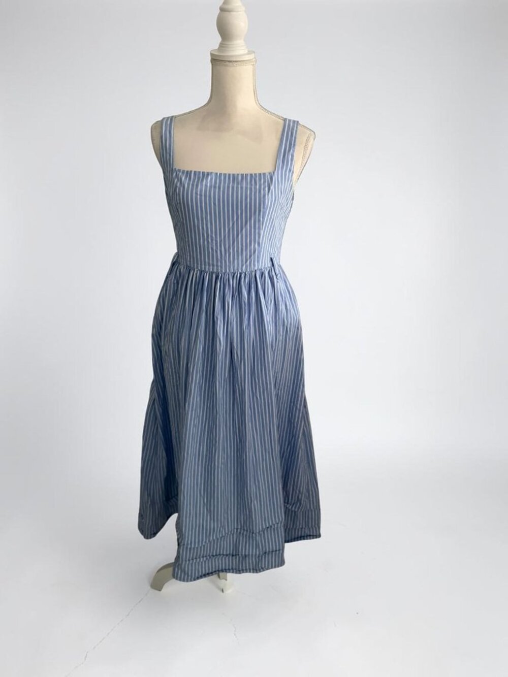 SOPHIE RUE Blue White Sundress Size Medium